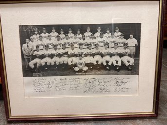 Brooklyn Dodgers Photo 1954