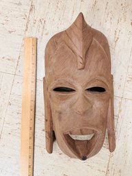 Vintage Carved Wood Tribal Mask