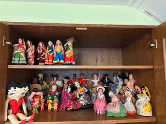 Large Lot Of Assorted Dolls