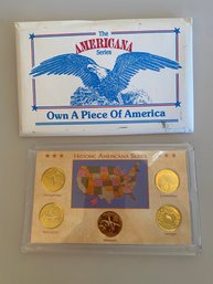 HISTORIC AMERICANA SERIES, 5 State Coins