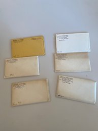1961-1965 And 1968 Uncirculated Proof Sets