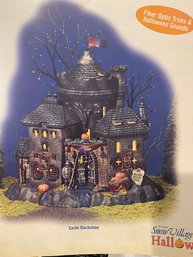 Snow Village Halloween - Castle Blackstone,  Dept 56