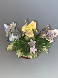 Capodimonte Flower Figurine