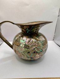 Abalone Water Pitcher