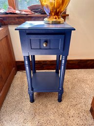 Small Painted Blue Table