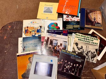 Vinyl Jazz, Classical, Showtunes. About 50