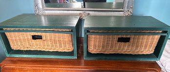 Pier 1 Storage Boxes (2)