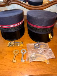 LIRR Conductor Hats, Number And Keys