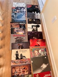 Group E Lot Of Classic Rock Vinyl About 86