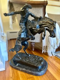 Frederic Remington's Bronco Buster - Bronze