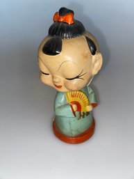 Vintage Asian Bobble Head
