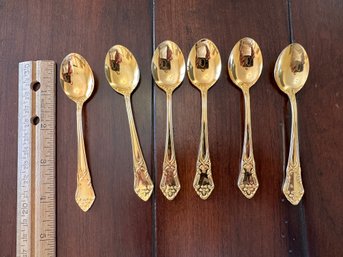 Made In Sweden Gold Spoons