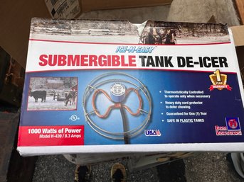 NIB SUBMERSIBLE TANK DE-ICER