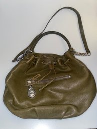 Green Michael Kors Handbag