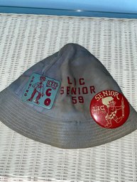 Vintage Hat LIC Senior 1959