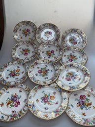 Royal Dresdner Bavaria Set Of 12 Plates 6 Inch
