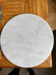 Marble-  Round Cutting Board / Cheese Plate
