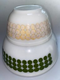 Vintage Pyrex Dot Bowls