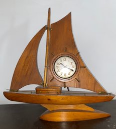 Vintage Sessions Electric Nautical Ship Clock