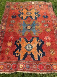 Vintage Wool Rug.