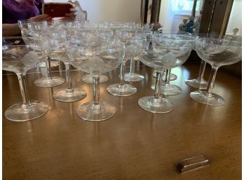 Large Lot Of Glassware