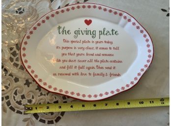 The Giving Plate