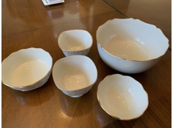 Lot Of 5 Lenox Bowls