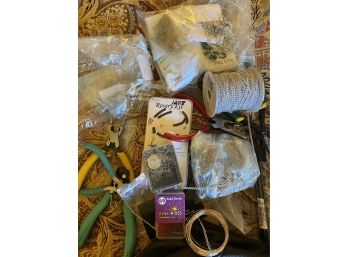 Huge Lot Of Jewelry/rosary Making Supplies