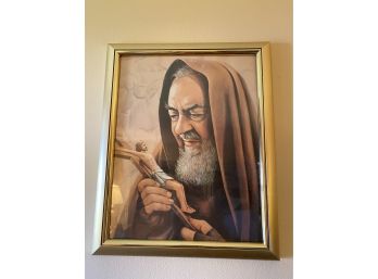 Padre Pio Framed