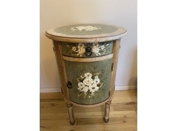 Handpainted Petite Round Table