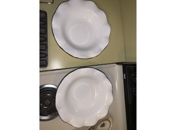 Two Serving Dishes