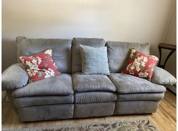 Reclining Microfiber Sofa