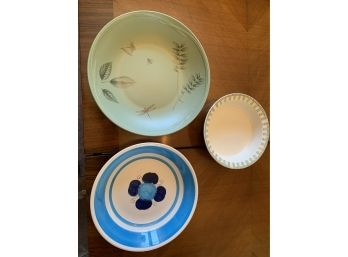 Three Serving Bowls