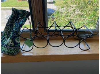 Wine Rack / Vera Bradley Wine Bag