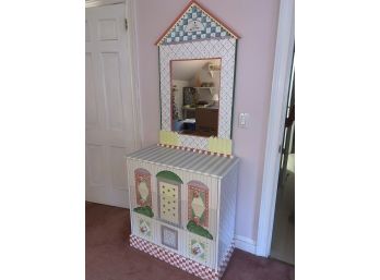 Girls Dresser And Mirror