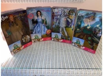 The Wizard Of Oz Collectible Barbie Dolls