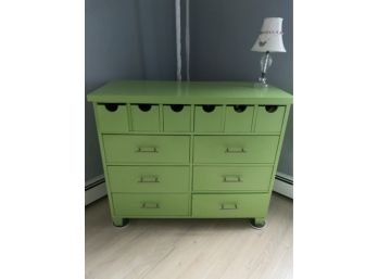 Green Pottery Barn Dresser