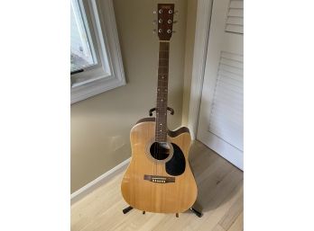 Acoustic Guitar & Stand