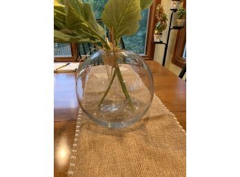 Round Glass Vase