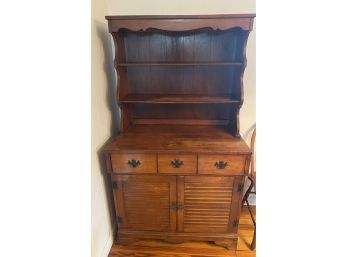 Honey Pine Hutch