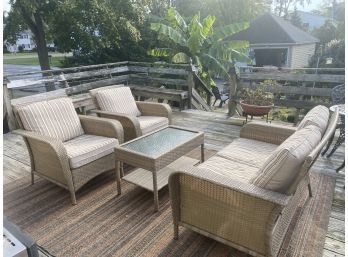 Resin Wicker Outdoor Set