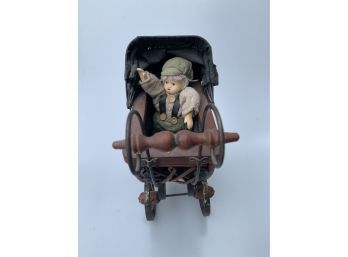 Antique Doll And Carriage