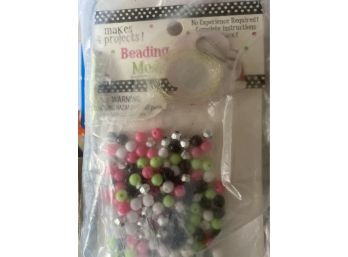 Lot Of Jewelry Bead Making Supplies