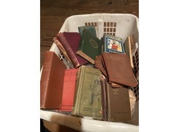 Lot Of Antique Books