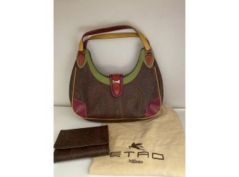 Etro Paisley Handbag & Wallet