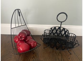 Metal Fruit Holder & Organizer