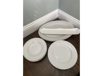 Assorted White Dinnerware