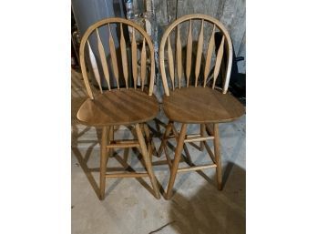 Pair Of Swivel Stools