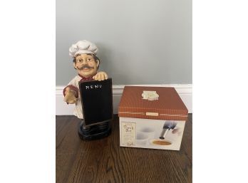 French Night - Chef Menu & Williams Sonoma Torch Set