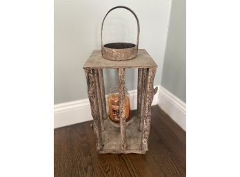 Large Wood Lantern